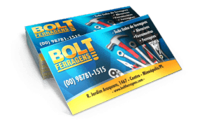 Cartão de Visita Supremo Metalizado